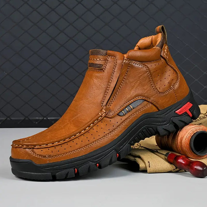 Barcliff - Robuste Lederstiefeletten