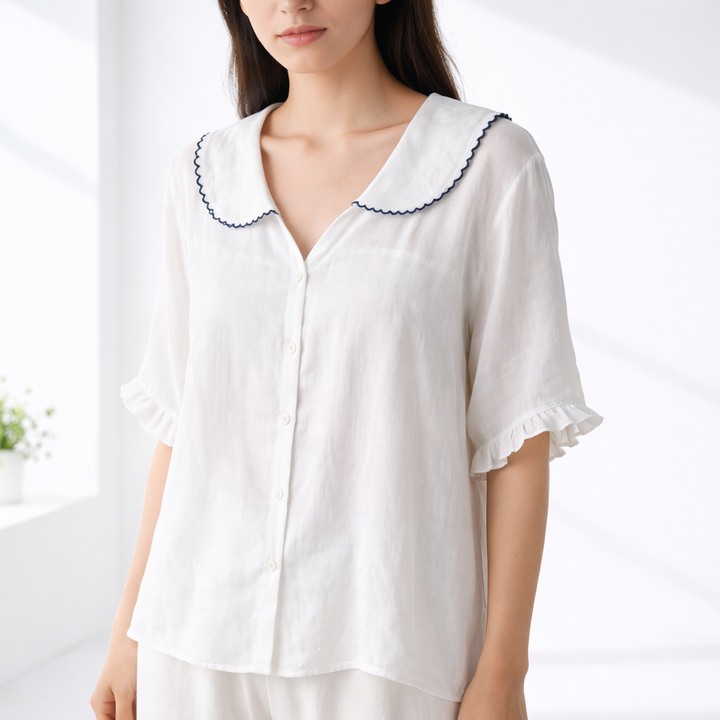 Ceryssa - Soft-Touch-Bluse