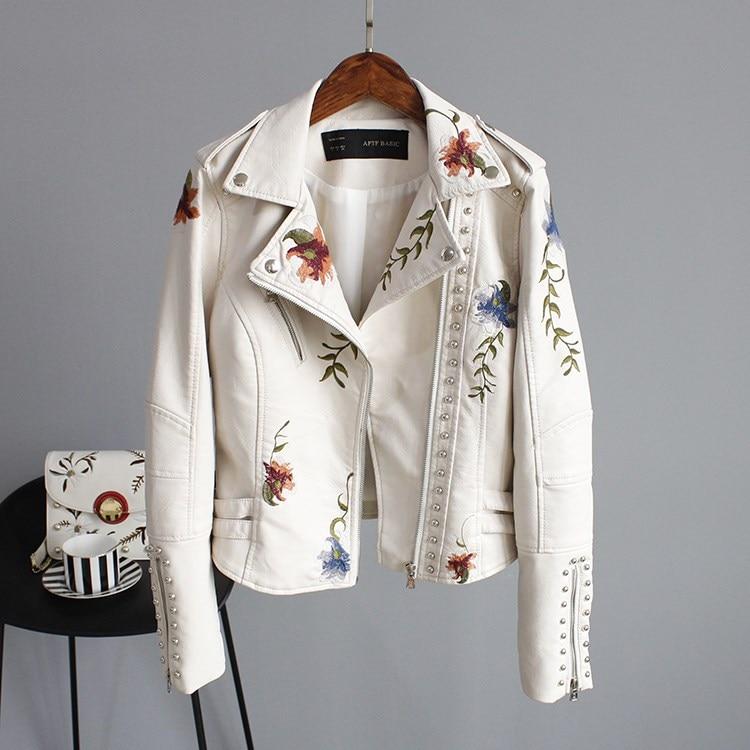 Euphemia - Taillierte bestickte Jacke