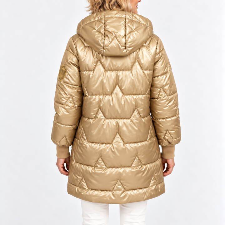 Tilda - lange, gesteppte Pufferjacke