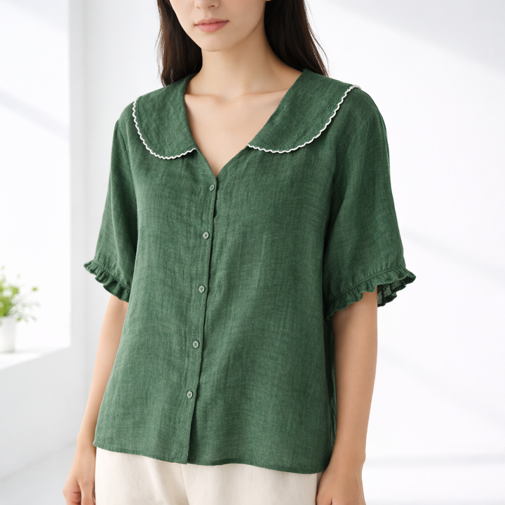 Ceryssa - Soft-Touch-Bluse