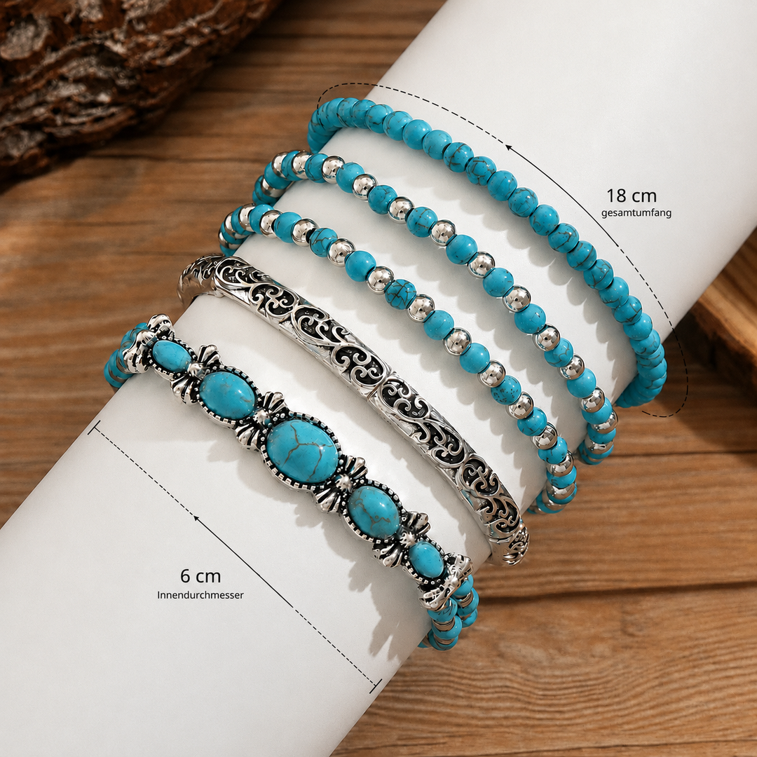 Veranisse - Elegantes Boho-Armband-Set