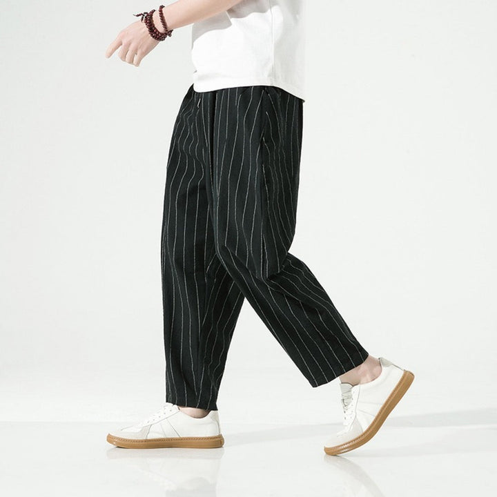Brodie - Legere gestreifte Hose