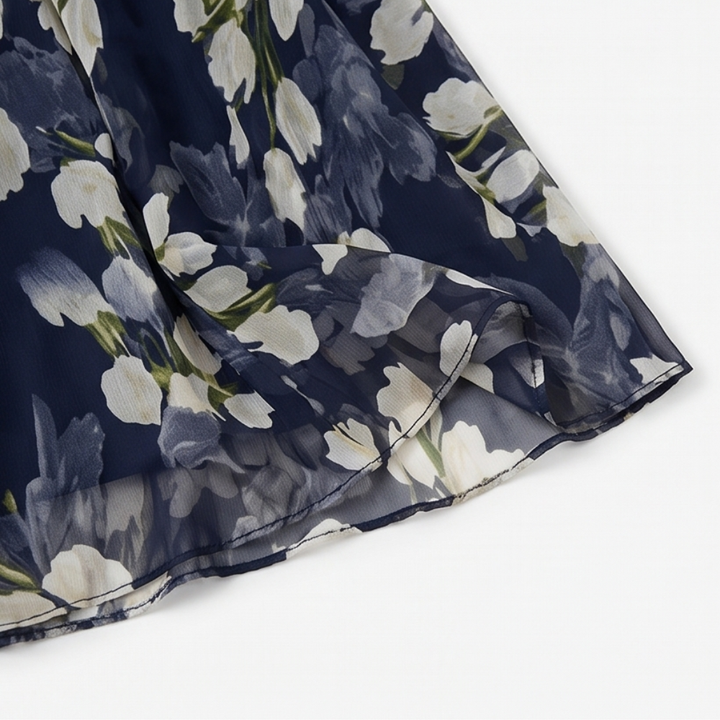 Genevora - Luftiges Midikleid mit Blumenmuster
