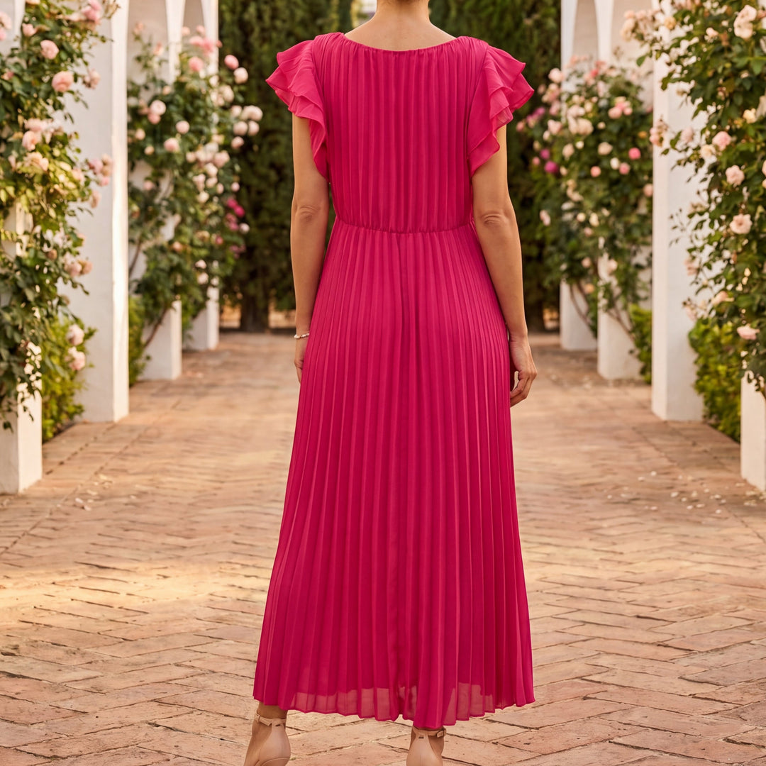 Mirren - drapiertes Abendkleid