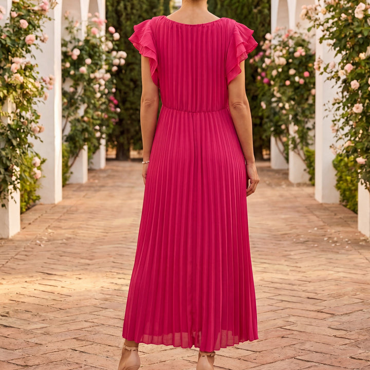 Mirren - drapiertes Abendkleid
