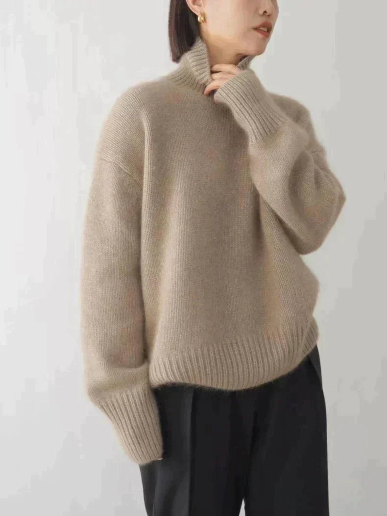 Acantha - Soft-Touch-Rollkragenpullover