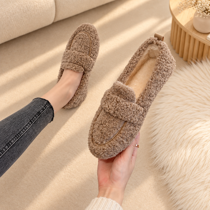 Avina - Hausschuhe mit Plüschsohle