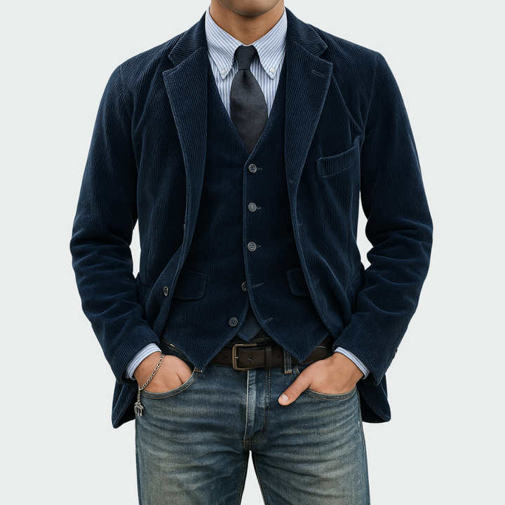 Cato - Maßgeschneidertes Set aus Blazer und Anzugweste