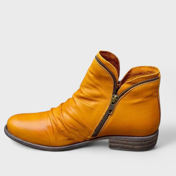 Endora - raffinierte Stiefeletten mit seitlichem Reißverschluss