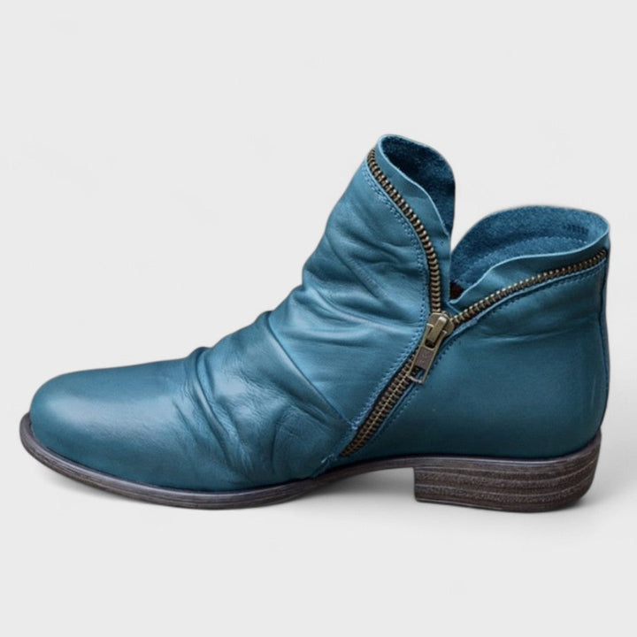 Endora - raffinierte Stiefeletten mit seitlichem Reißverschluss