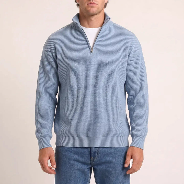 Beadlow - Soft-Touch Half-Zip-Pullover