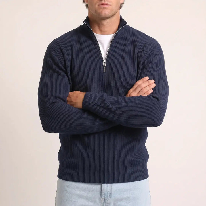 Beadlow - Soft-Touch Half-Zip-Pullover