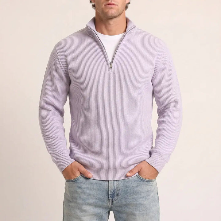 Beadlow - Soft-Touch Half-Zip-Pullover