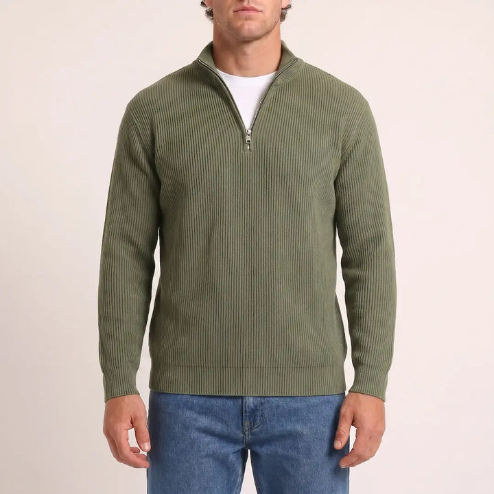 Beadlow - Soft-Touch Half-Zip-Pullover