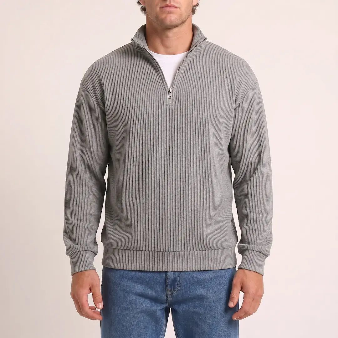 Beadlow - Soft-Touch Half-Zip-Pullover