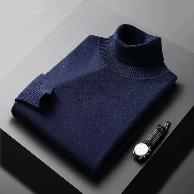 Edbert - Soft-Touch-Rollkragenpullover
