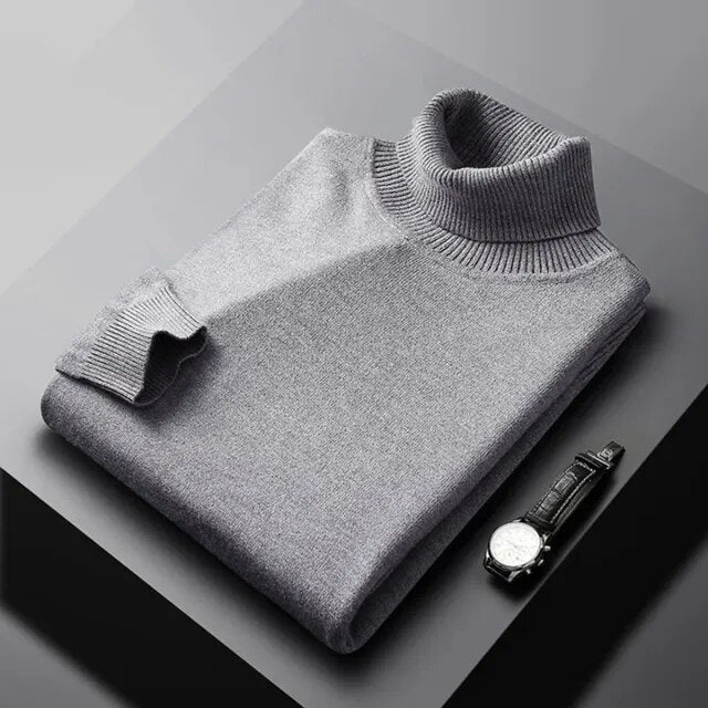Edbert - Soft-Touch-Rollkragenpullover