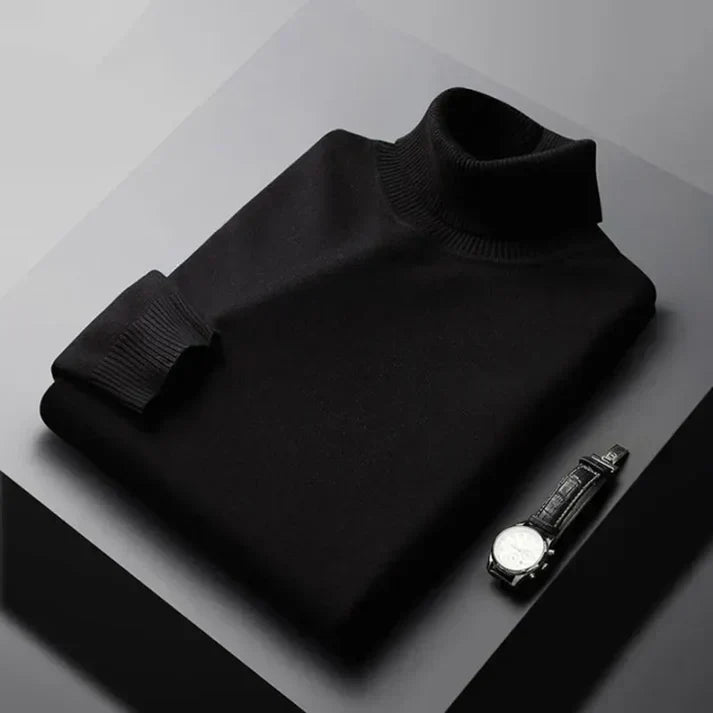 Edbert - Soft-Touch-Rollkragenpullover