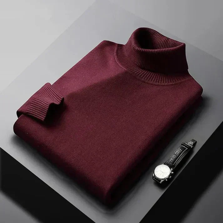Edbert - Soft-Touch-Rollkragenpullover