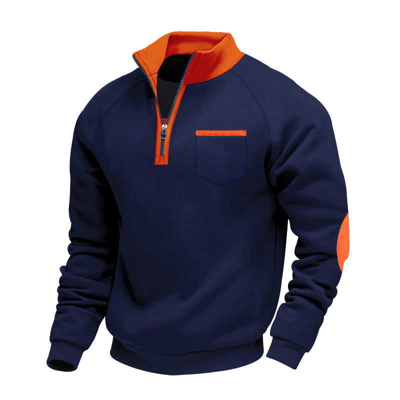 Ivervane - Soft-Touch Half-Zip-Pullover