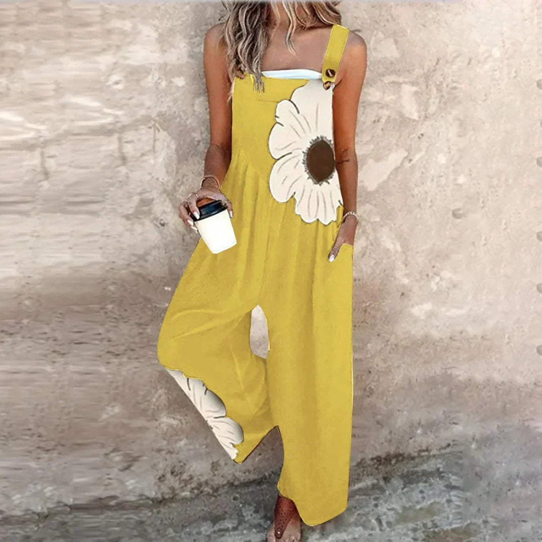Aderyn - Luftiger Print-Jumpsuit