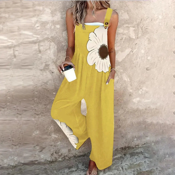 Aderyn - Luftiger Print-Jumpsuit