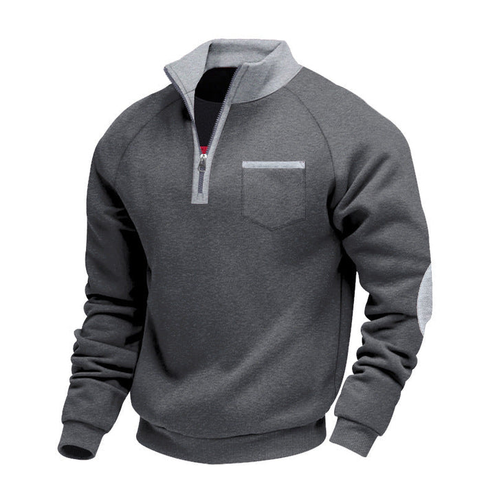 Ivervane - Soft-Touch Half-Zip-Pullover