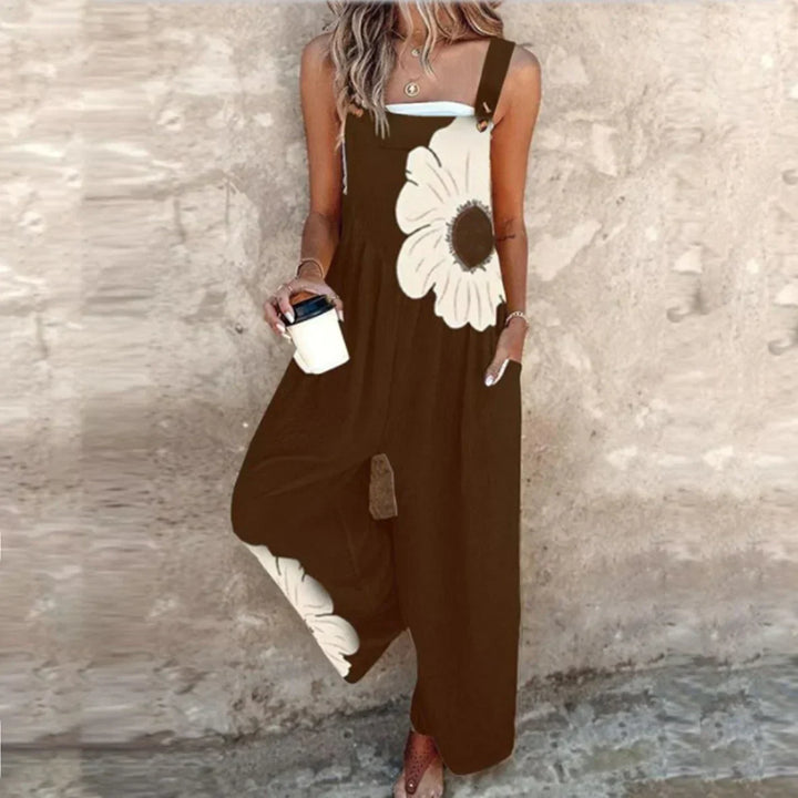 Aderyn - Luftiger Print-Jumpsuit