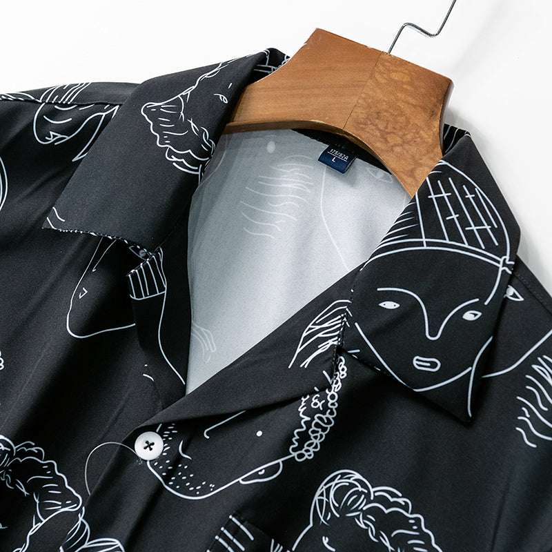 Nash - Weiches Cuban-Collar-Hemd