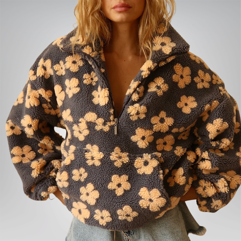 Ivelia - Oversize-Pullover mit Soft-Touch