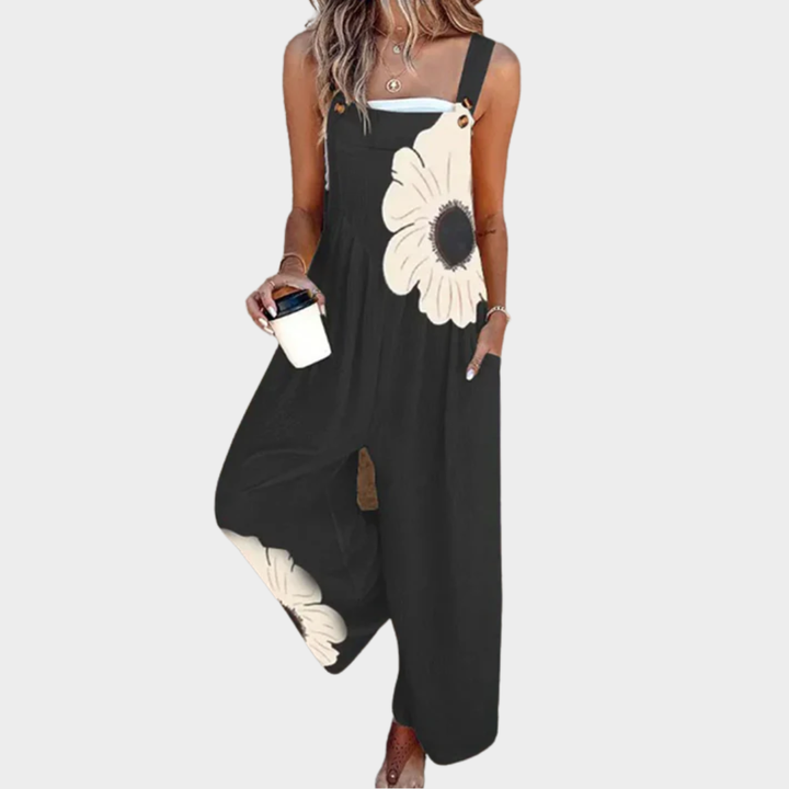 Aderyn - Luftiger Print-Jumpsuit