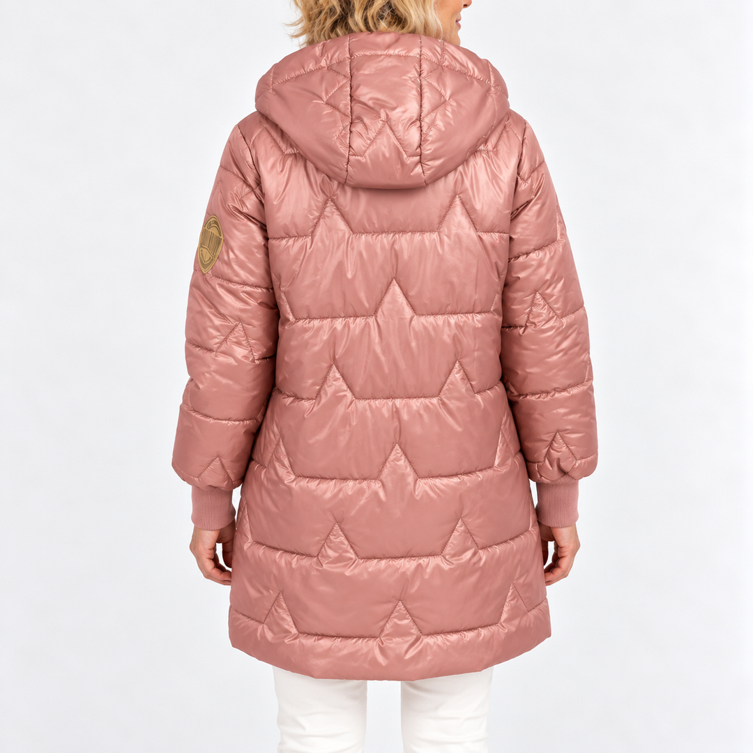Tilda - lange, gesteppte Pufferjacke