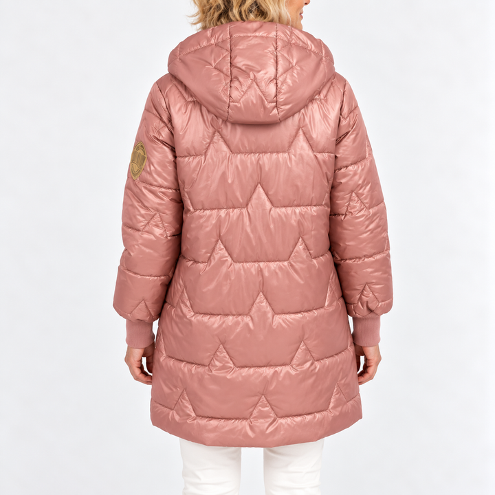 Tilda - lange, gesteppte Pufferjacke