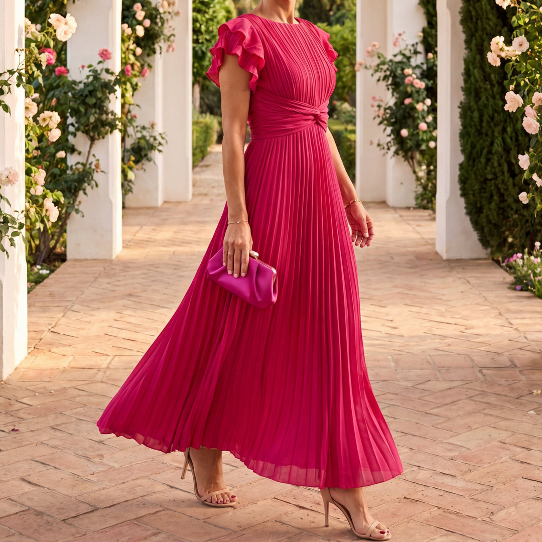 Mirren - drapiertes Abendkleid