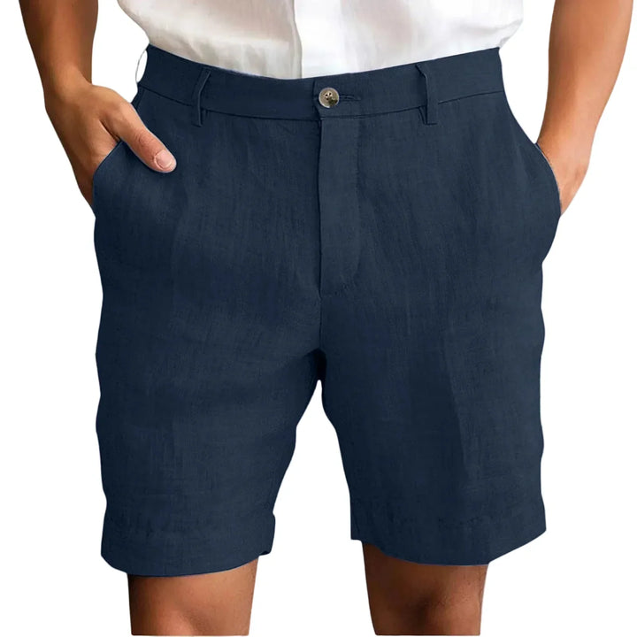 Nestor - Maßgeschneiderte Leinen-Shorts