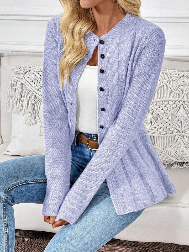 Zarela - Offener Premium-Strickcardigan