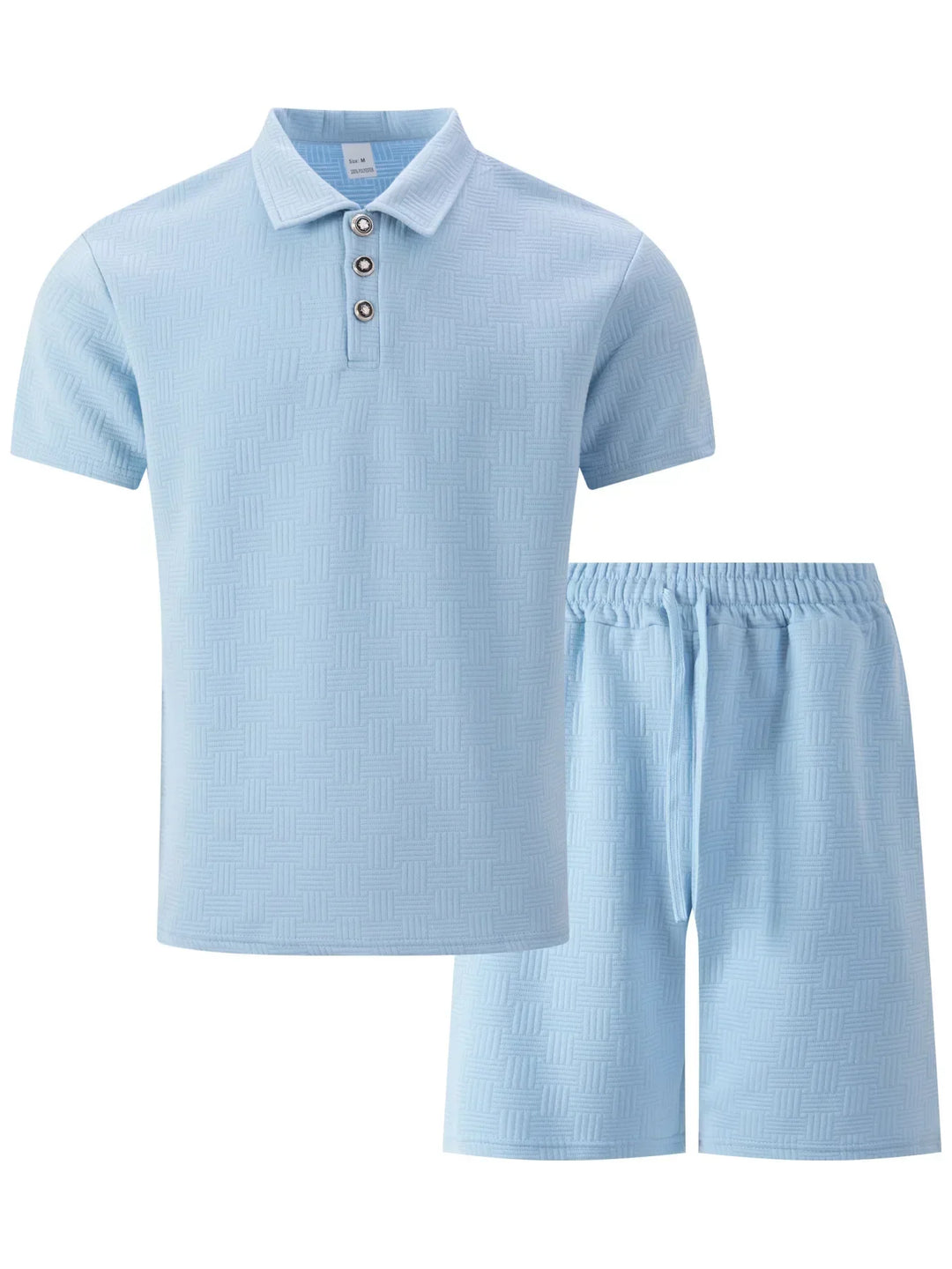 Pryce - Leichtes Set aus Herren-Poloshirt und Shorts