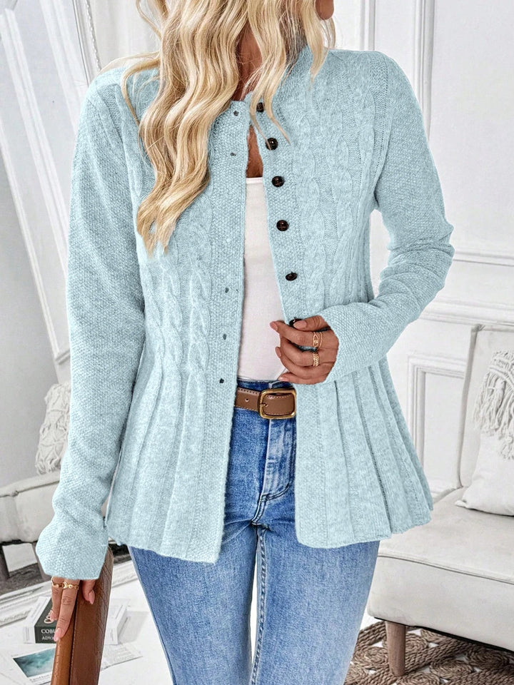 Zarela - Offener Premium-Strickcardigan