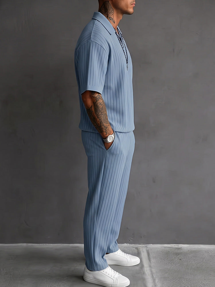 Garsden - Leichtes Set aus Poloshirt und Hose