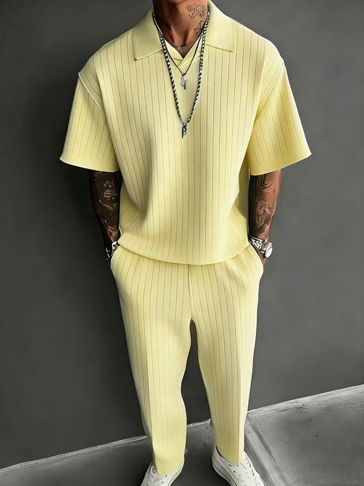 Garsden - Leichtes Set aus Poloshirt und Hose