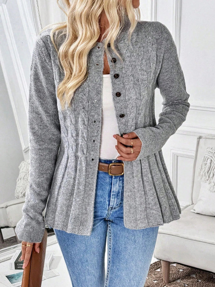 Zarela - Offener Premium-Strickcardigan