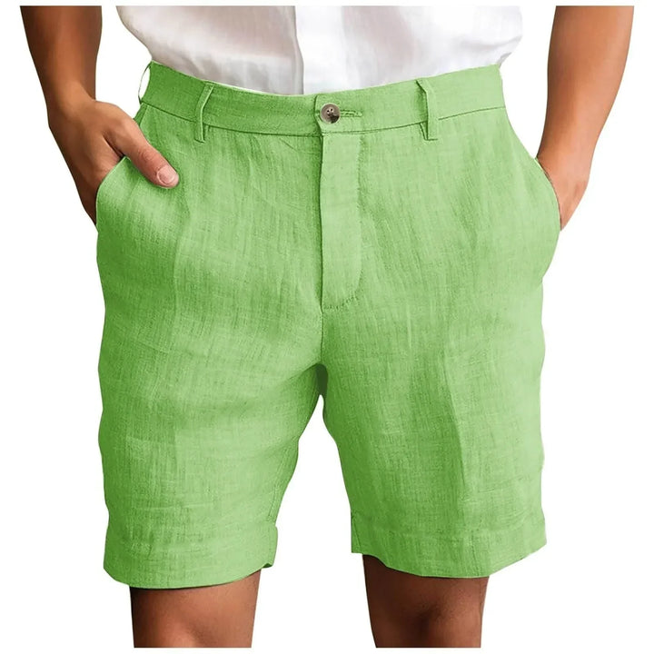 Nestor - Maßgeschneiderte Leinen-Shorts
