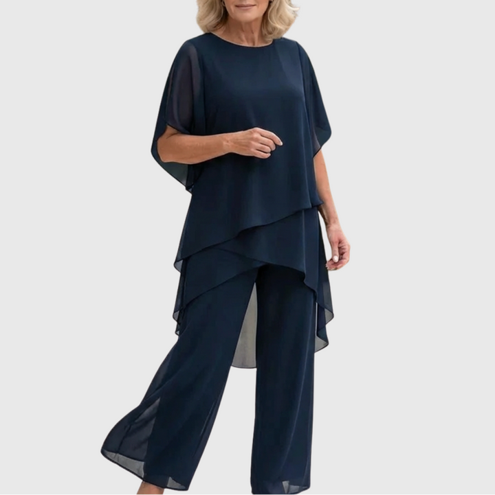Elysanne - Luftiges zweiteiliges Kleid-Set