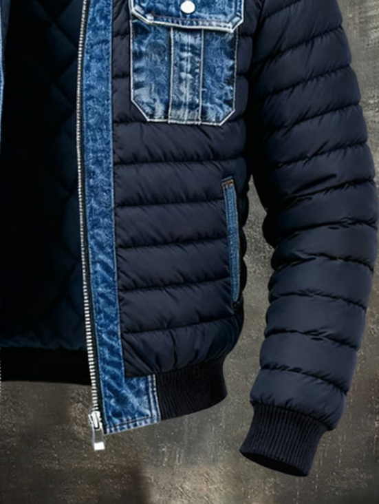 Erven - strukturierte Steppjacke