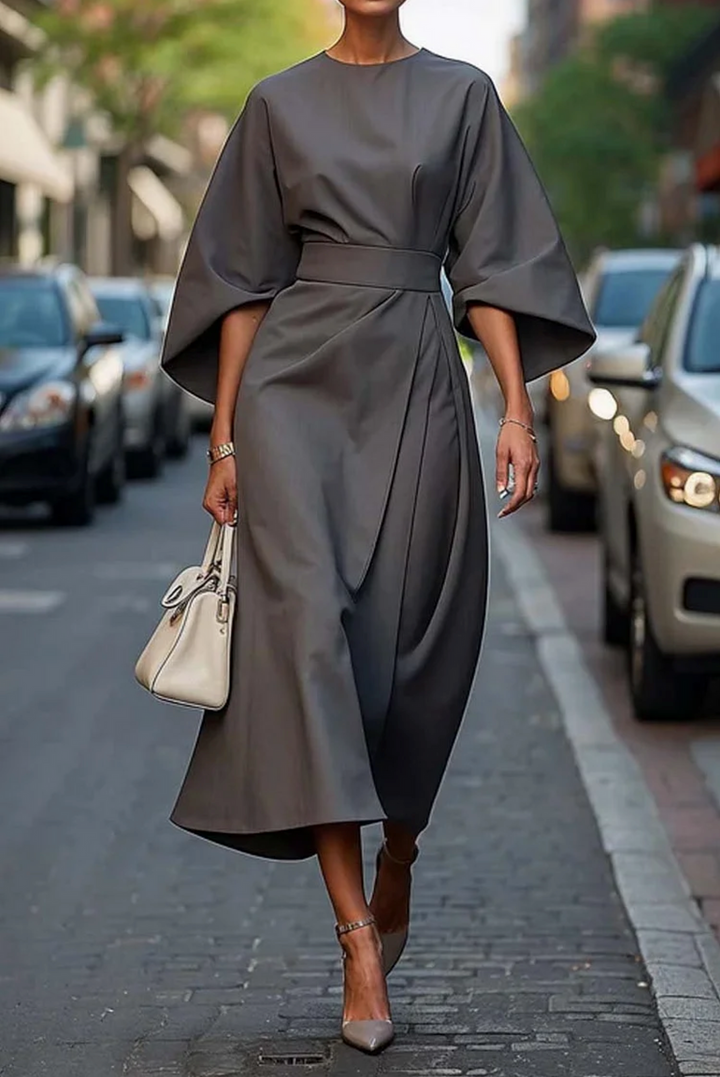 Jessaria - Leichtes Kleid mit Puffärmeln