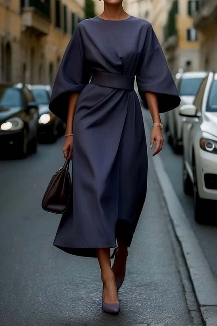 Jessaria - Leichtes Kleid mit Puffärmeln