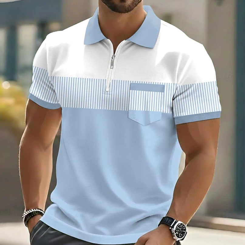 Bexford - Poloshirt mit weichem Griff und Reißverschluss