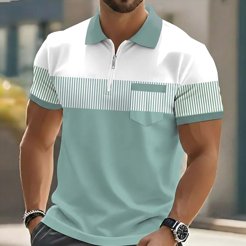 Bexford - Poloshirt mit weichem Griff und Reißverschluss
