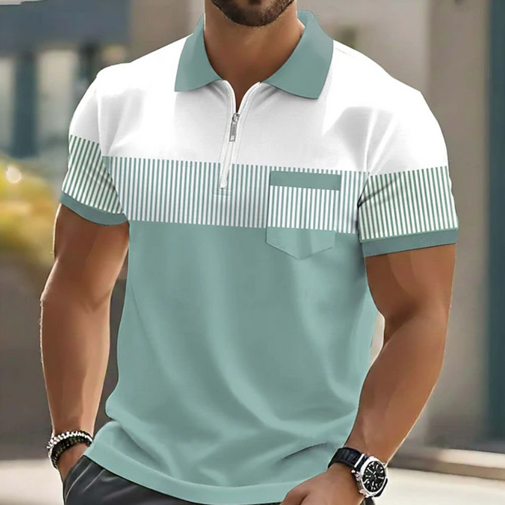 Bexford - Poloshirt mit weichem Griff und Reißverschluss